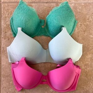 Three Size 34B Bras